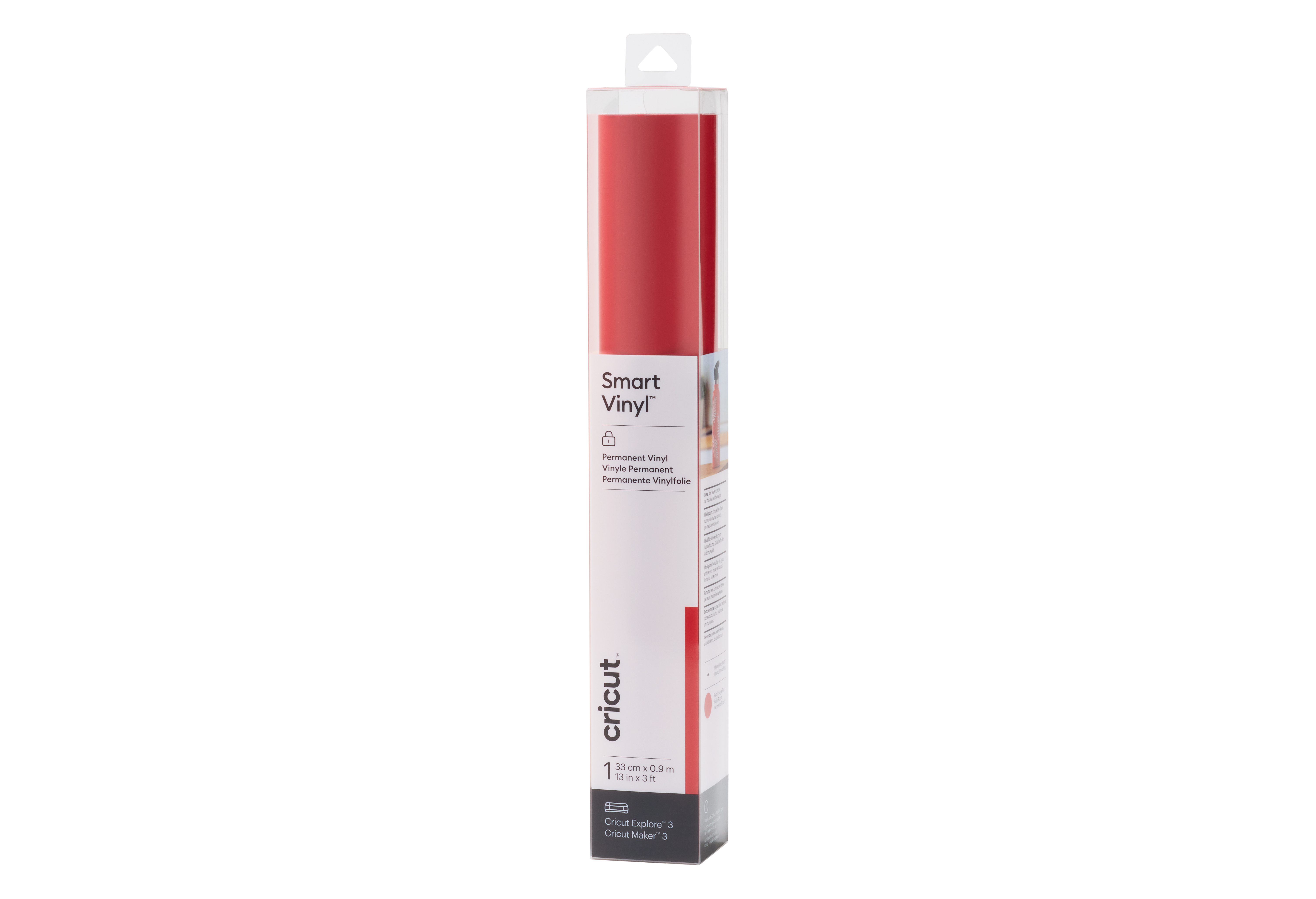 Cricut Smart Vinyl Permanent 33x91cm 1 sheet (Red)