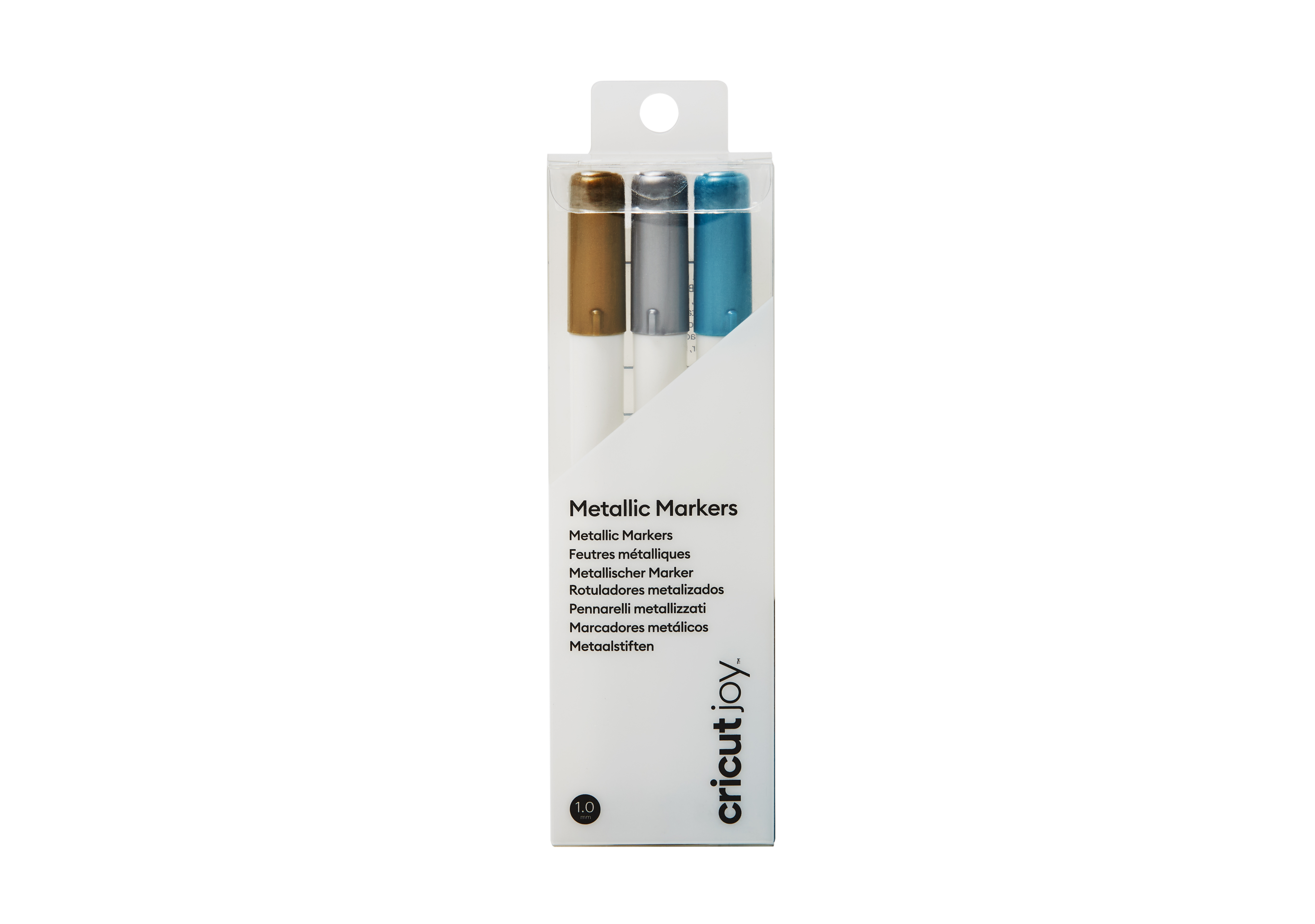 Cricut Joy Medium Point Markers 3-pack (Gold, Silver, Blue) Cricut Joy Medium Point Markers 3-pack (Gold, Silver, Blue)