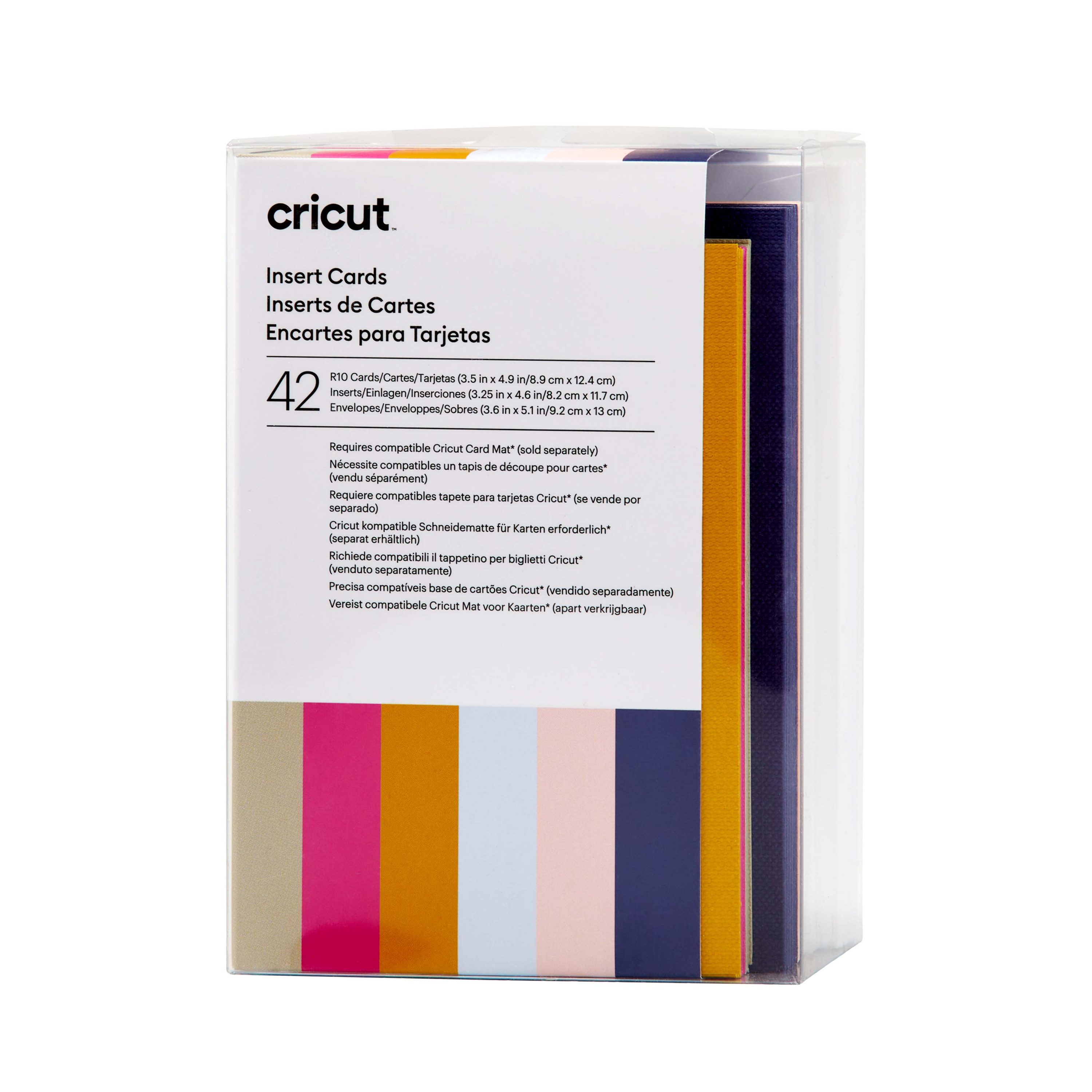 Cricut Insert Cards Sensei R10 (8,9 cm x 12,4 cm) 42-pack Cricut Insert Cards Sensei R10 (8,9 cm x 12,4 cm) 42-pack