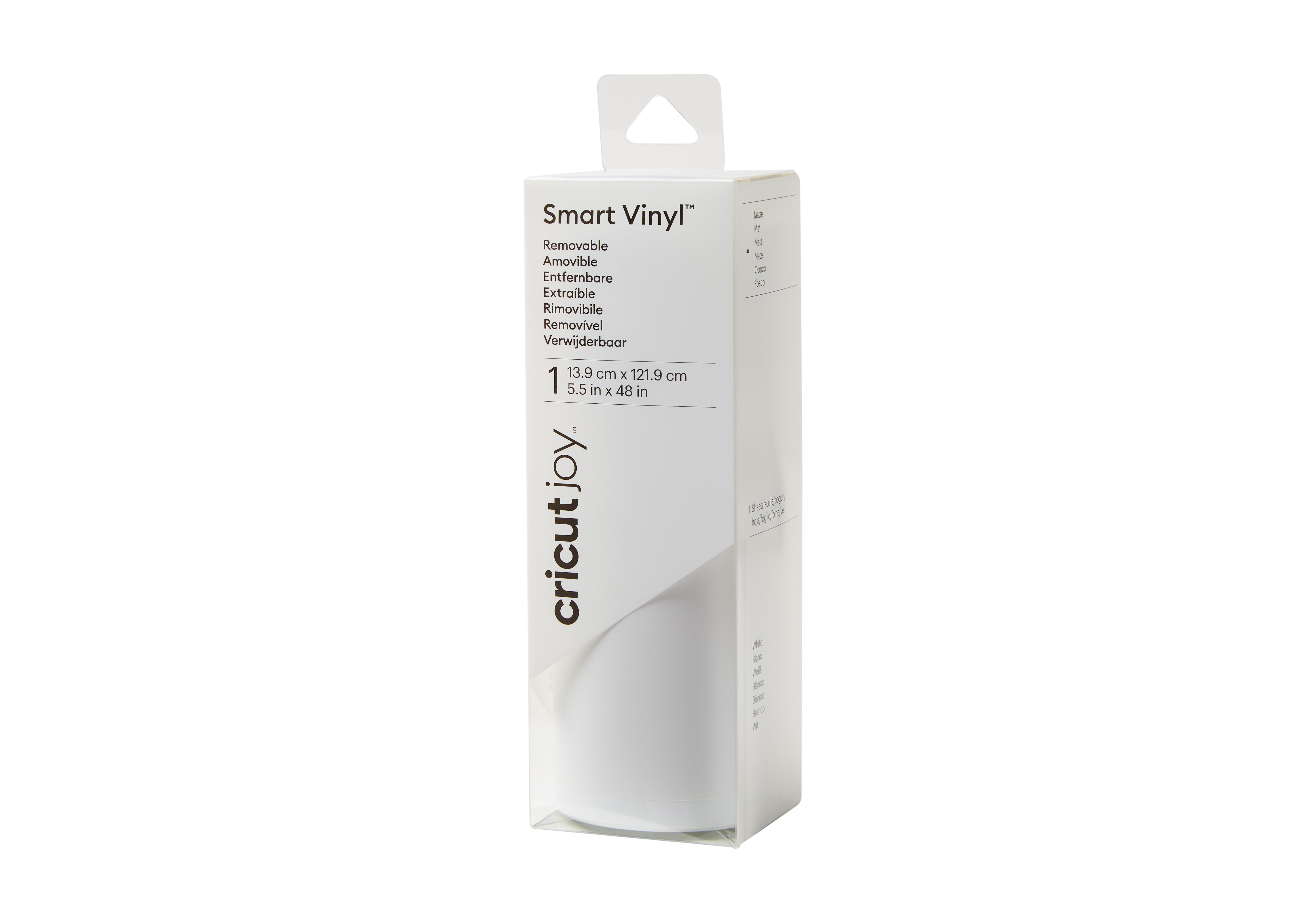 Cricut Smart Vinyl Removable Joy 14x122cm 1 sheet (White)