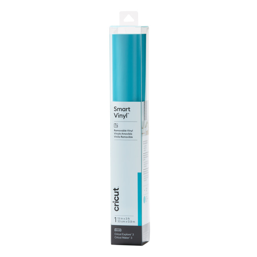 Cricut Smart Vinyl Removable 33x91cm 1 sheet (Aqua) Cricut Smart Vinyl Removable 33x91cm 1 sheet (Aqua)
