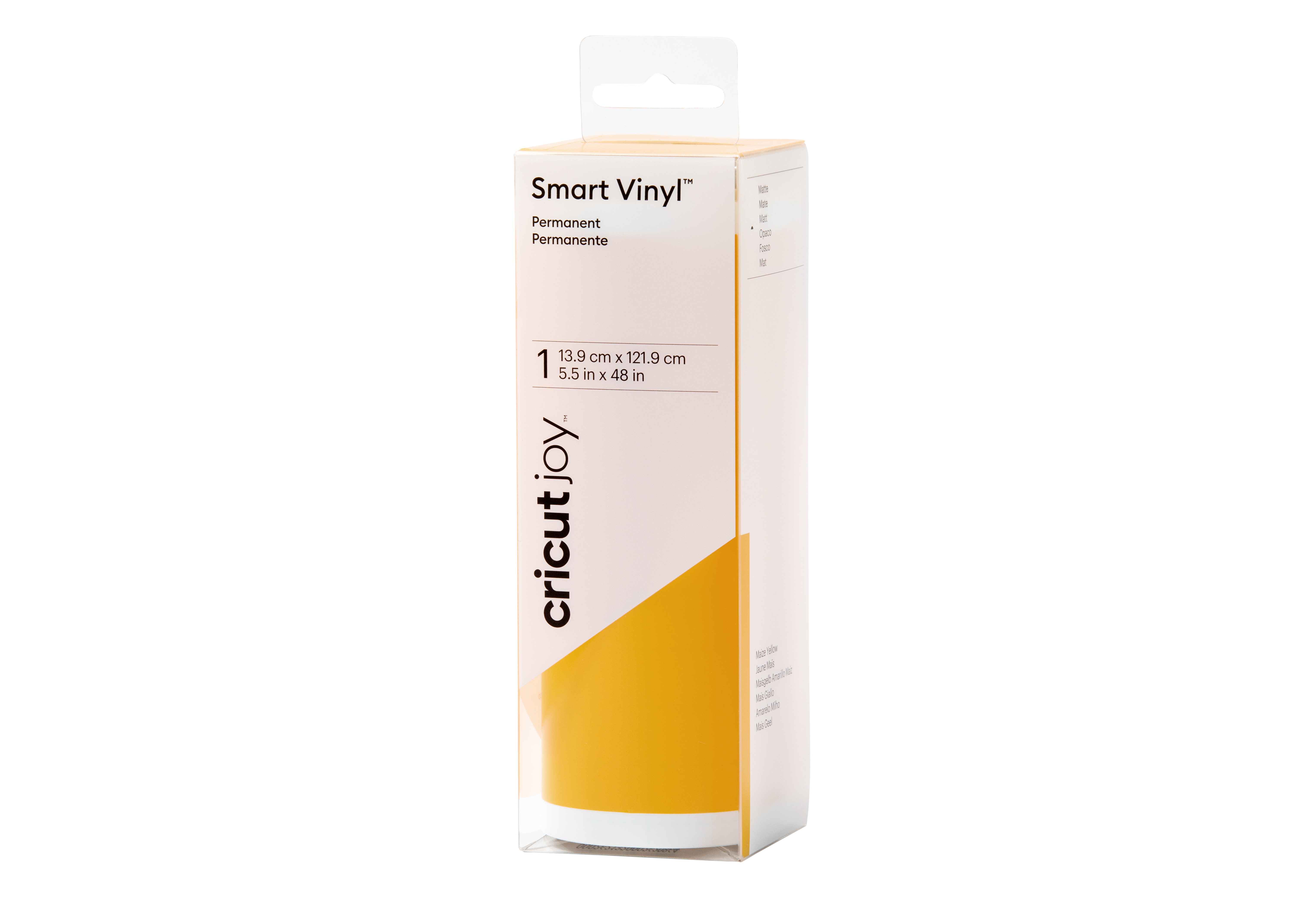 Cricut Smart Vinyl Permanent Joy 14x122cm 1 sheet (Mat Maize Yellow)