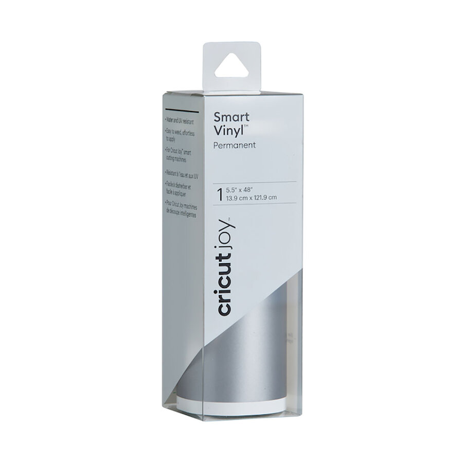 Cricut Smart Vinyl Permanent Joy 14x122cm 1 sheet (Silver)