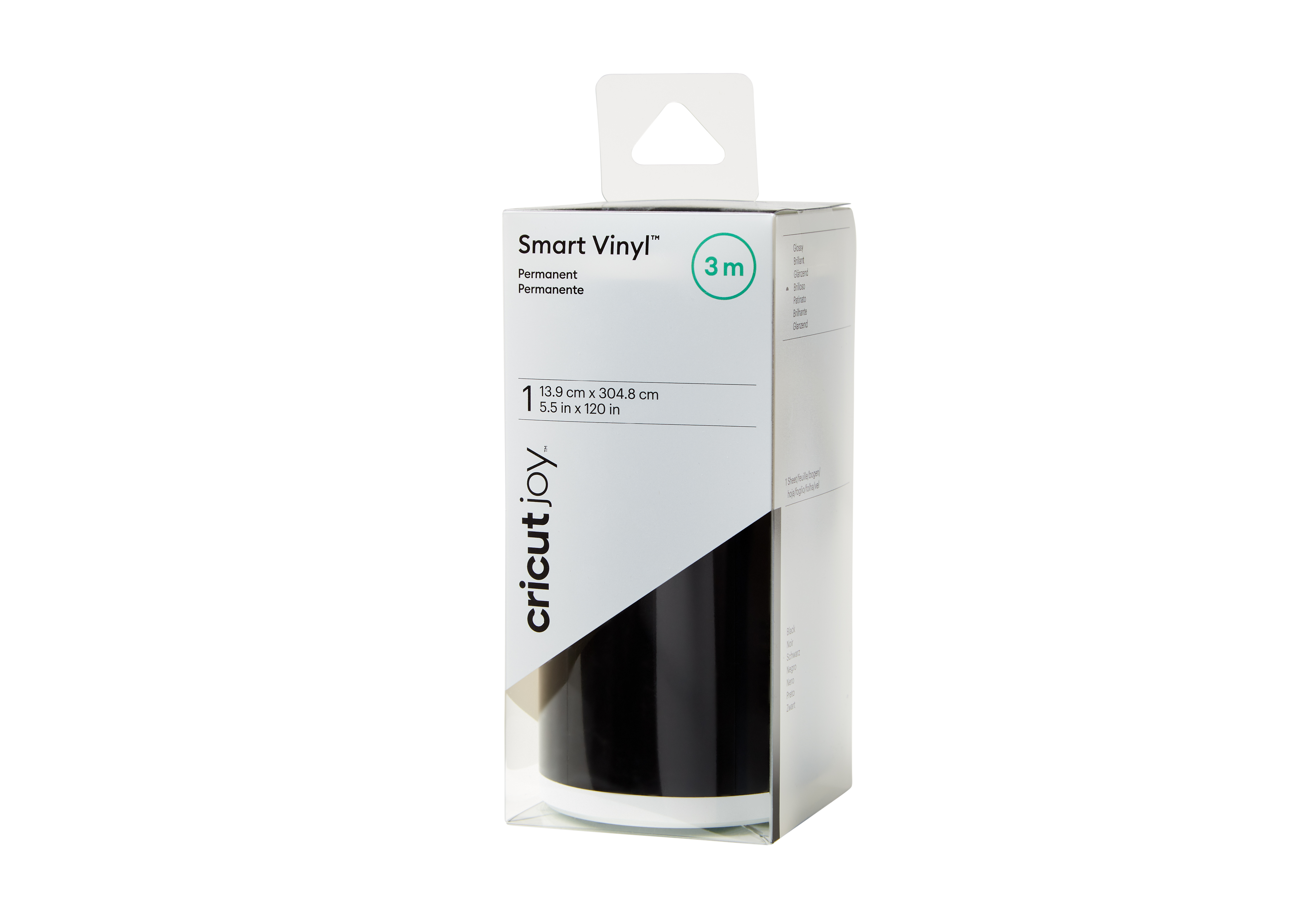 Cricut Smart Vinyl Permanent Joy 14x300cm 1 sheet (Black)