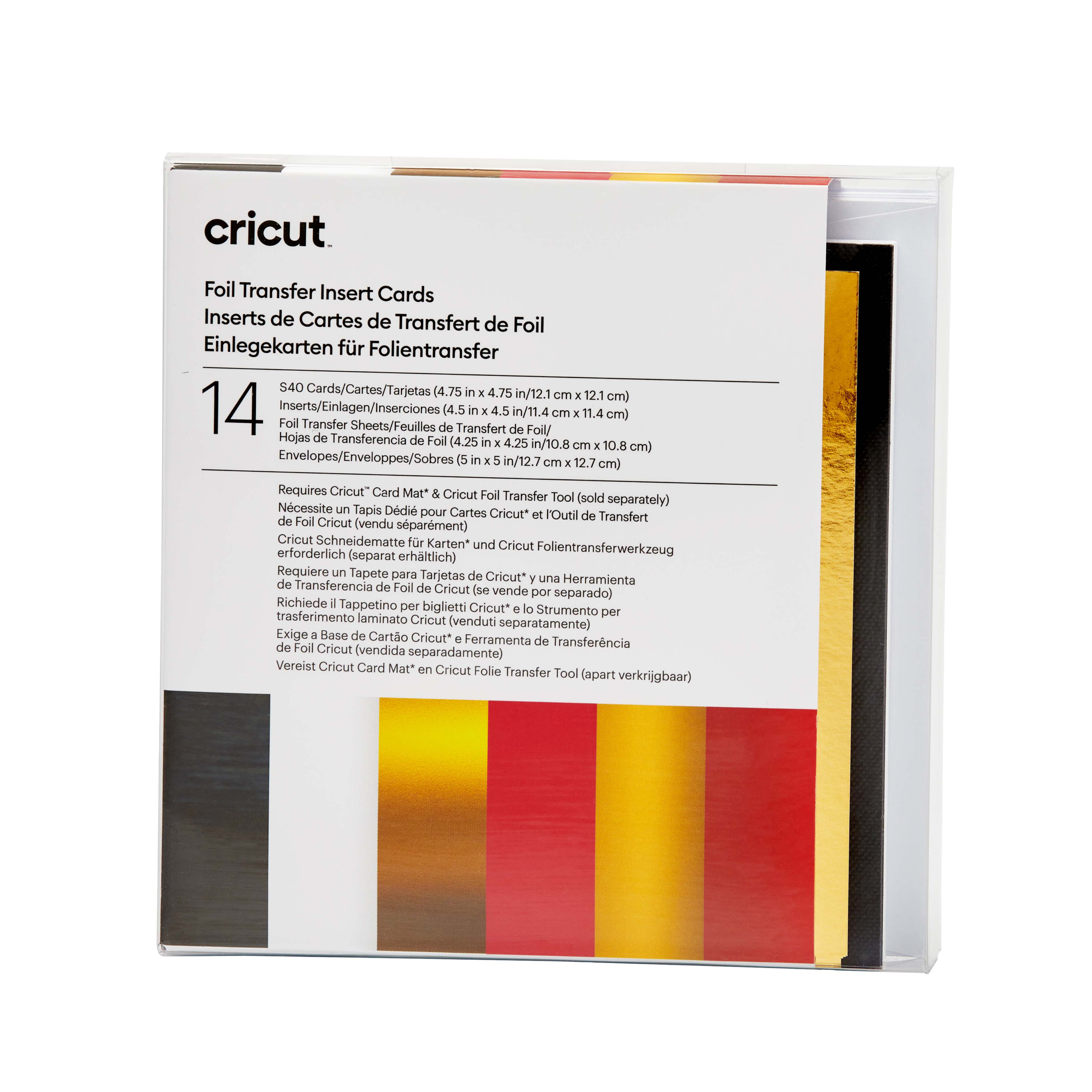 Cricut Insert Cards FOIL Royal Flush S40 (12,1 cm x 12,1 cm) 14-pack Cricut Insert Cards FOIL Royal Flush S40 (12,1 cm x 12,1 cm) 14-pack