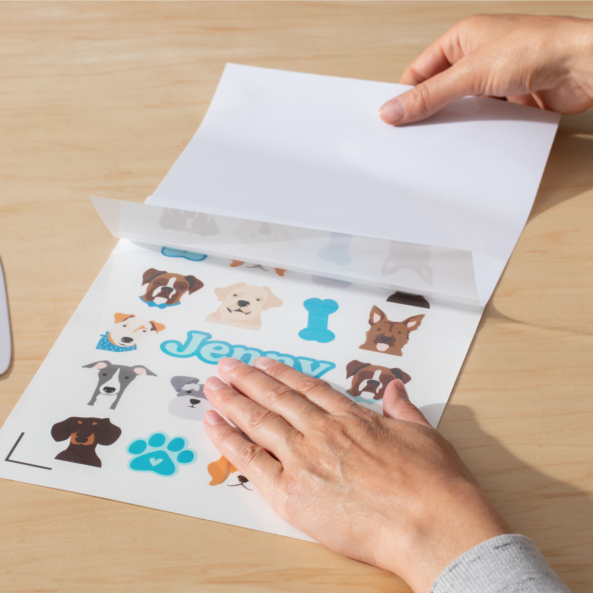 Cricut Sticker Set Waterproof A4 - 6 sheets (White) Cricut Sticker Set Waterproof A4 - 6 sheets (White)