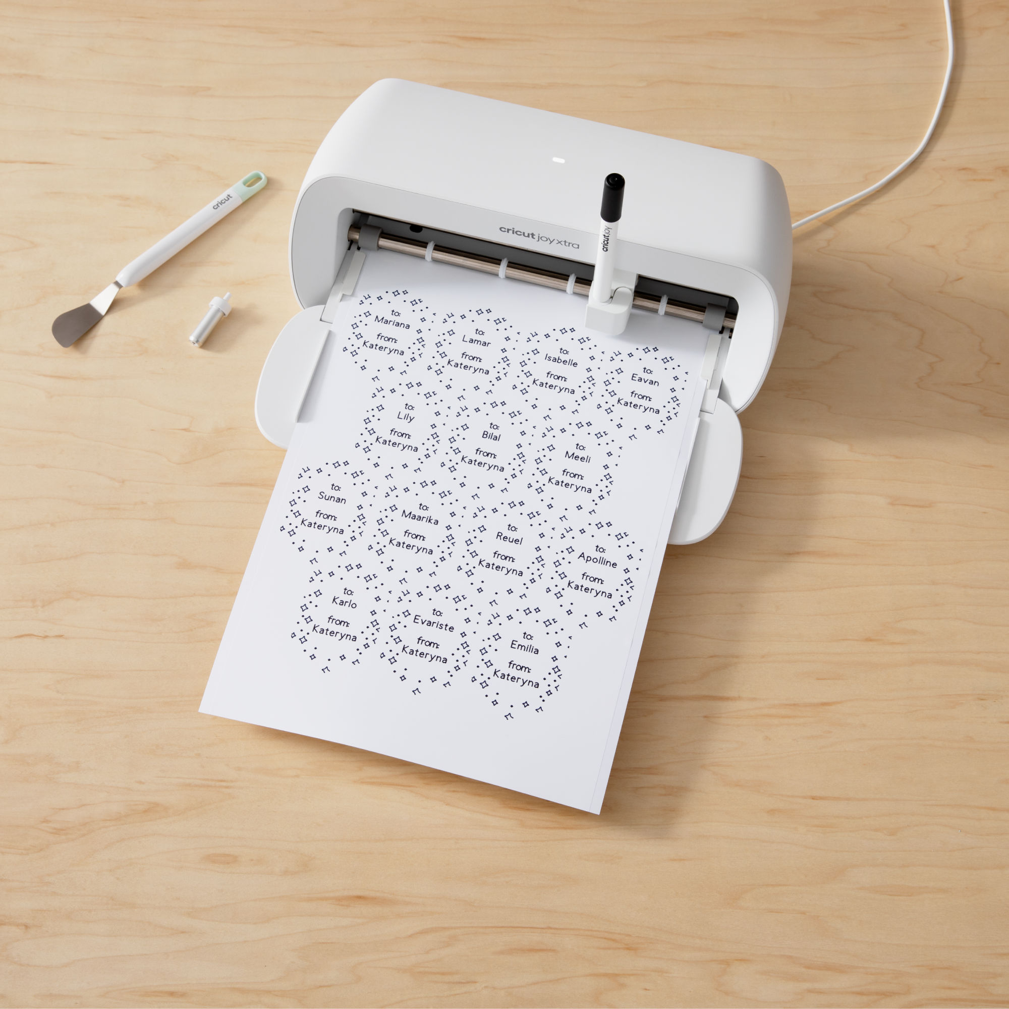 Cricut Smart Vinyl Permanent Joy Xtra 24,1x33cm (Writable White) Cricut Smart Vinyl Permanent Joy Xtra 24,1x33cm (Writable White)