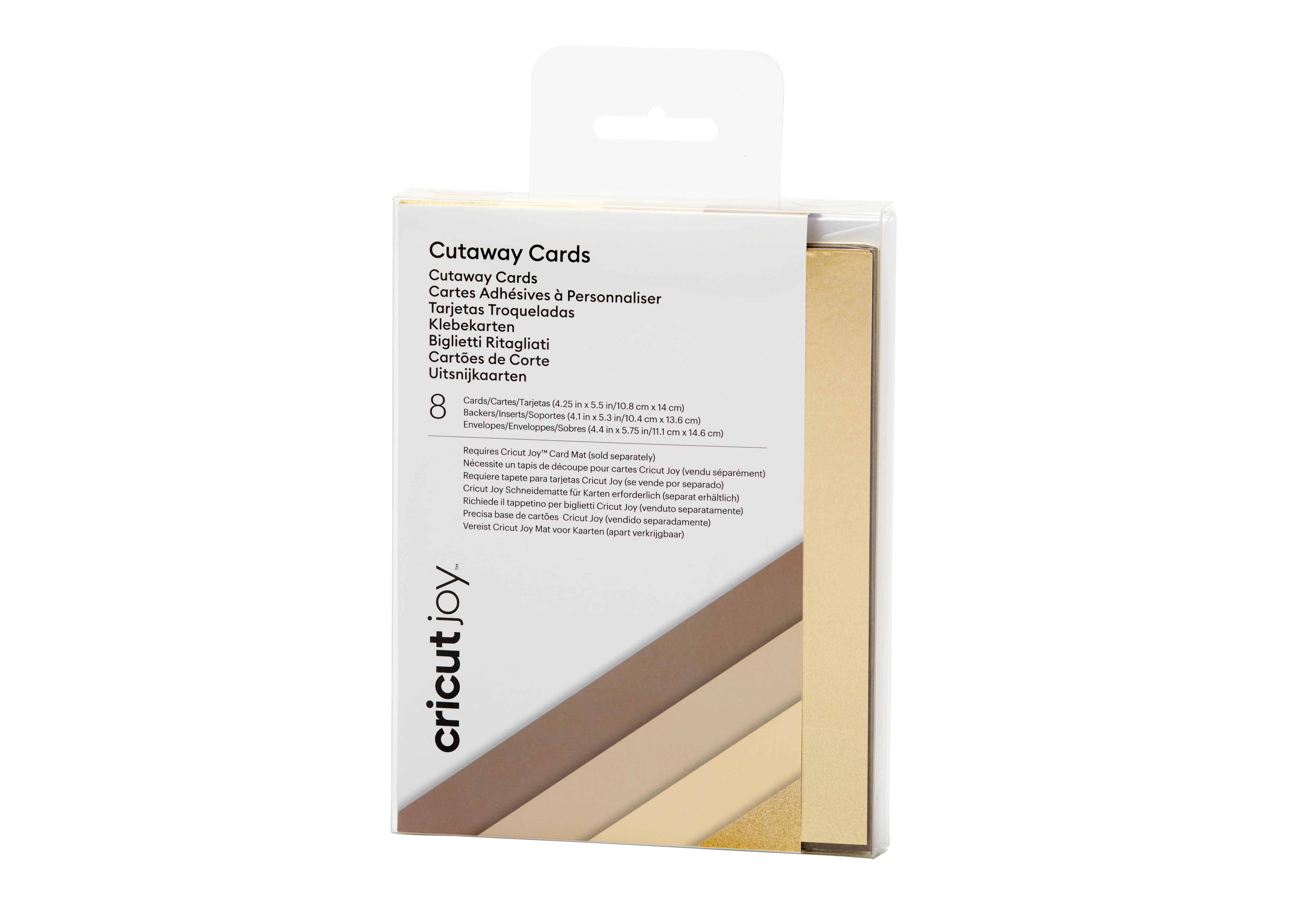Cricut Cut-Away Cards Neutrals R20 (10,8 cm x 14 cm) 8-pack Cricut Cut-Away Cards Neutrals R20 (10,8 cm x 14 cm) 8-pack