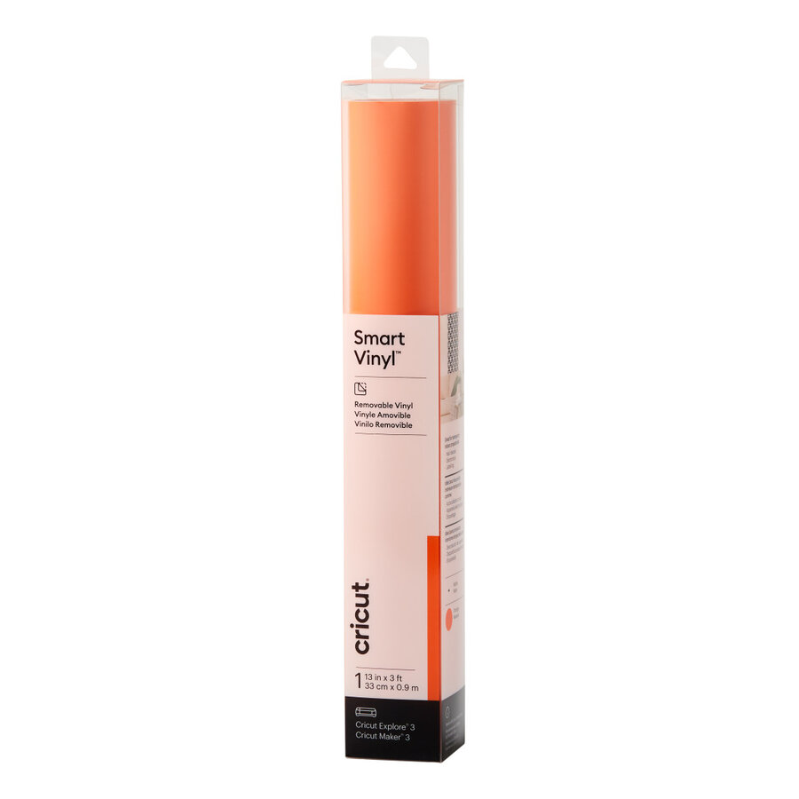 Cricut Smart Vinyl Removable 33x91cm 1 sheet (Orange) Cricut Smart Vinyl Removable 33x91cm 1 sheet (Orange)