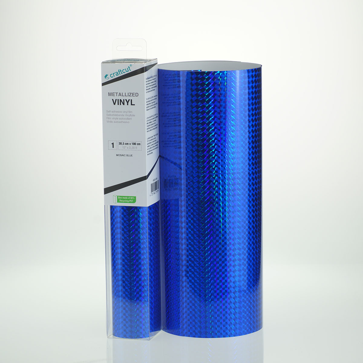 craftcut® Effekt-Plotterfolie "Metallized" - 30,5 x 100 cm craftcut® Effekt-Plotterfolie "Metallized" - 30,5 x 100 cm