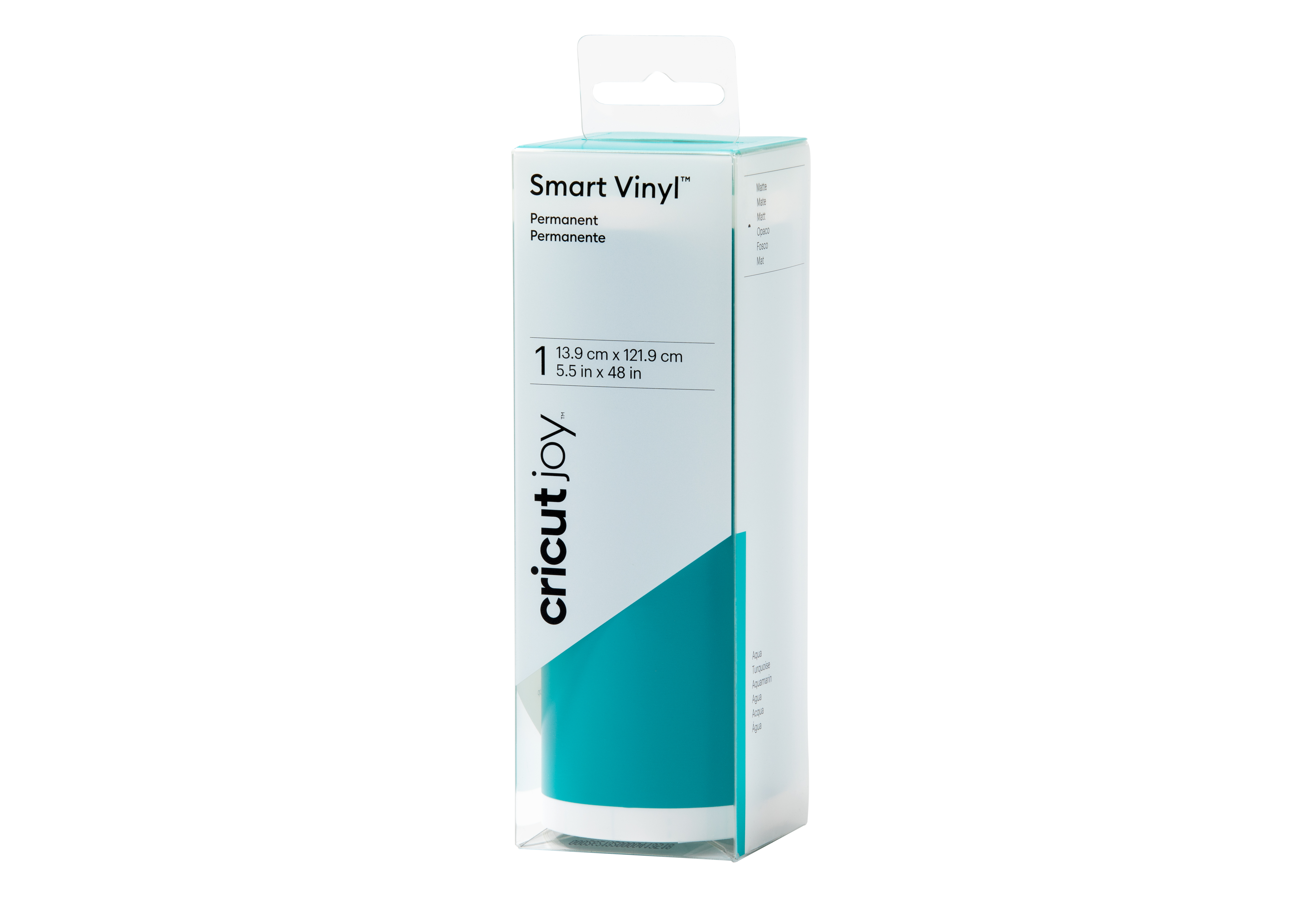 Cricut Smart Vinyl Permanent Joy 14x122cm 1 sheet (Mat Aqua)