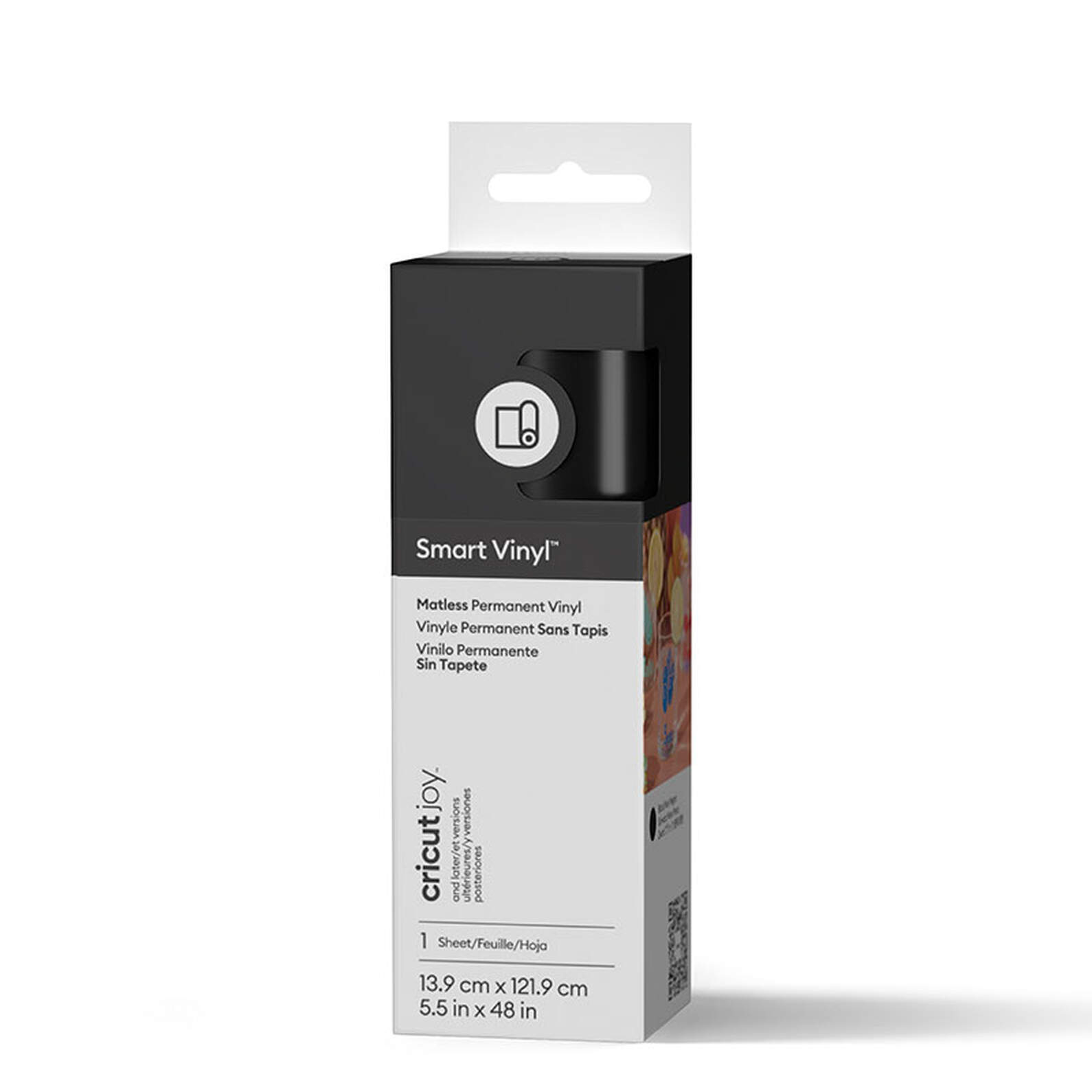 Cricut Smart Vinyl Permanent Joy 14x122cm 1 sheet (Black) Cricut Smart Vinyl Permanent Joy 14x122cm 1 sheet (Black)