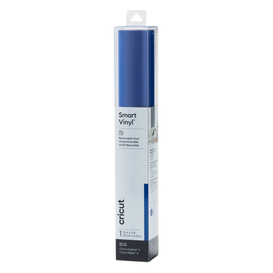 Cricut Smart Vinyl Removable 33x91cm 1 sheet (Blue) Cricut Smart Vinyl Removable 33x91cm 1 sheet (Blue)