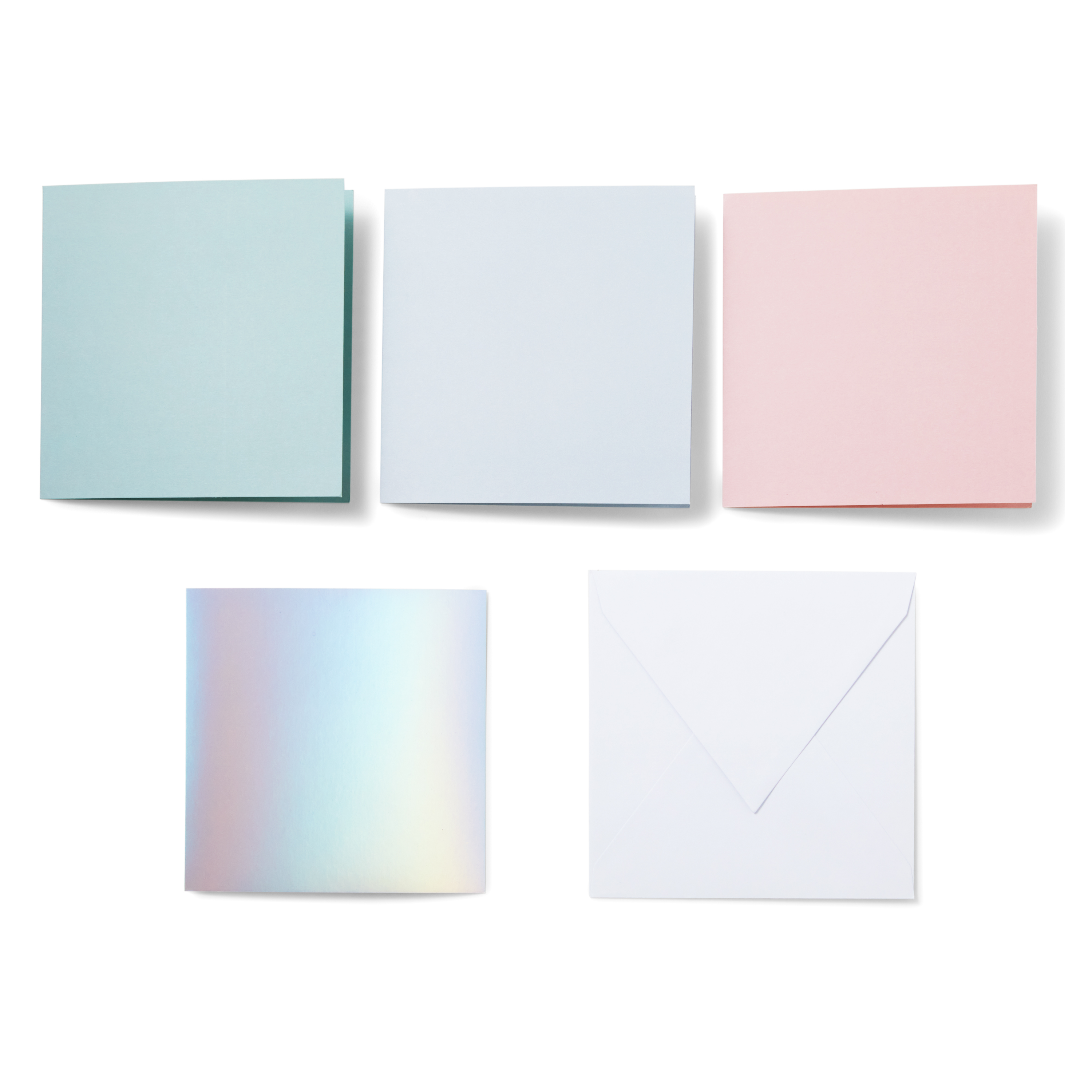 Cricut Cut-Away Cards Pastel S40 (12,1 cm x 12,1 cm) 14-pack