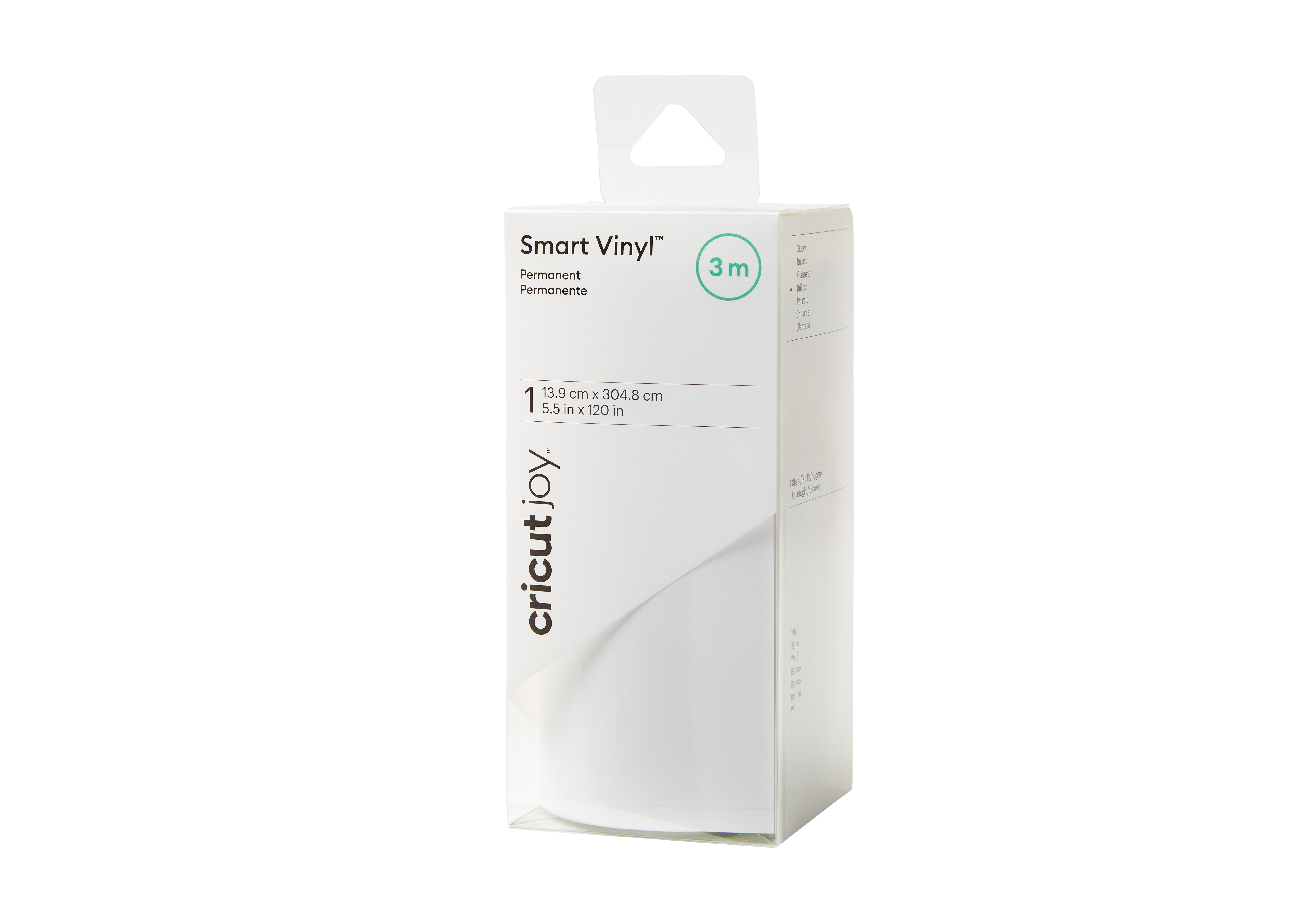 Cricut Smart Vinyl Permanent Joy 14x300cm 1 sheet (White)