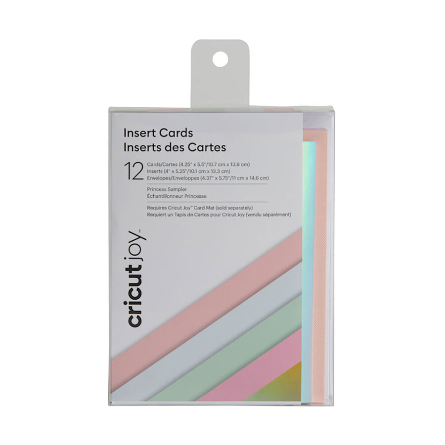 Cricut Insert Cards Princess R20 (10,8 cm x 14 cm) 12-pack