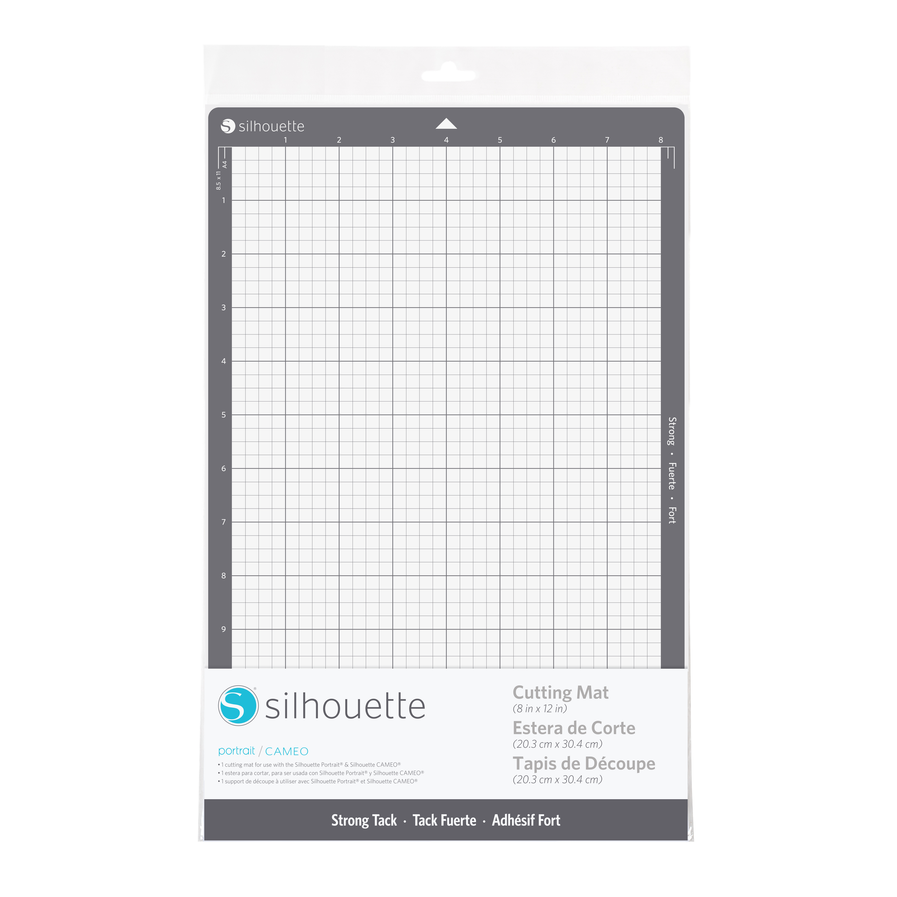 Silhouette Schneidematte Strong-Tack- 8" Silhouette Schneidematte Strong-Tack- 8"