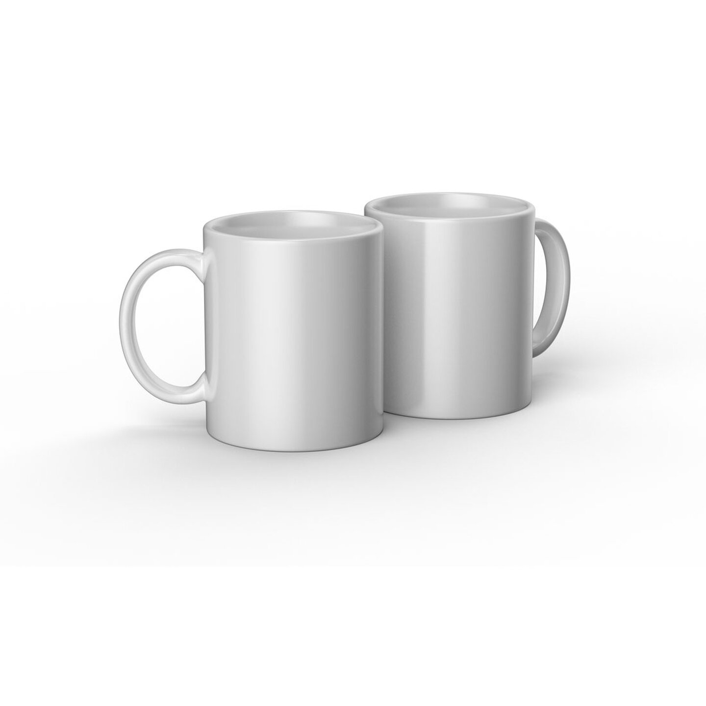 340ml Ceramic Mug Blank White 2-pack 340ml Ceramic Mug Blank White 2-pack
