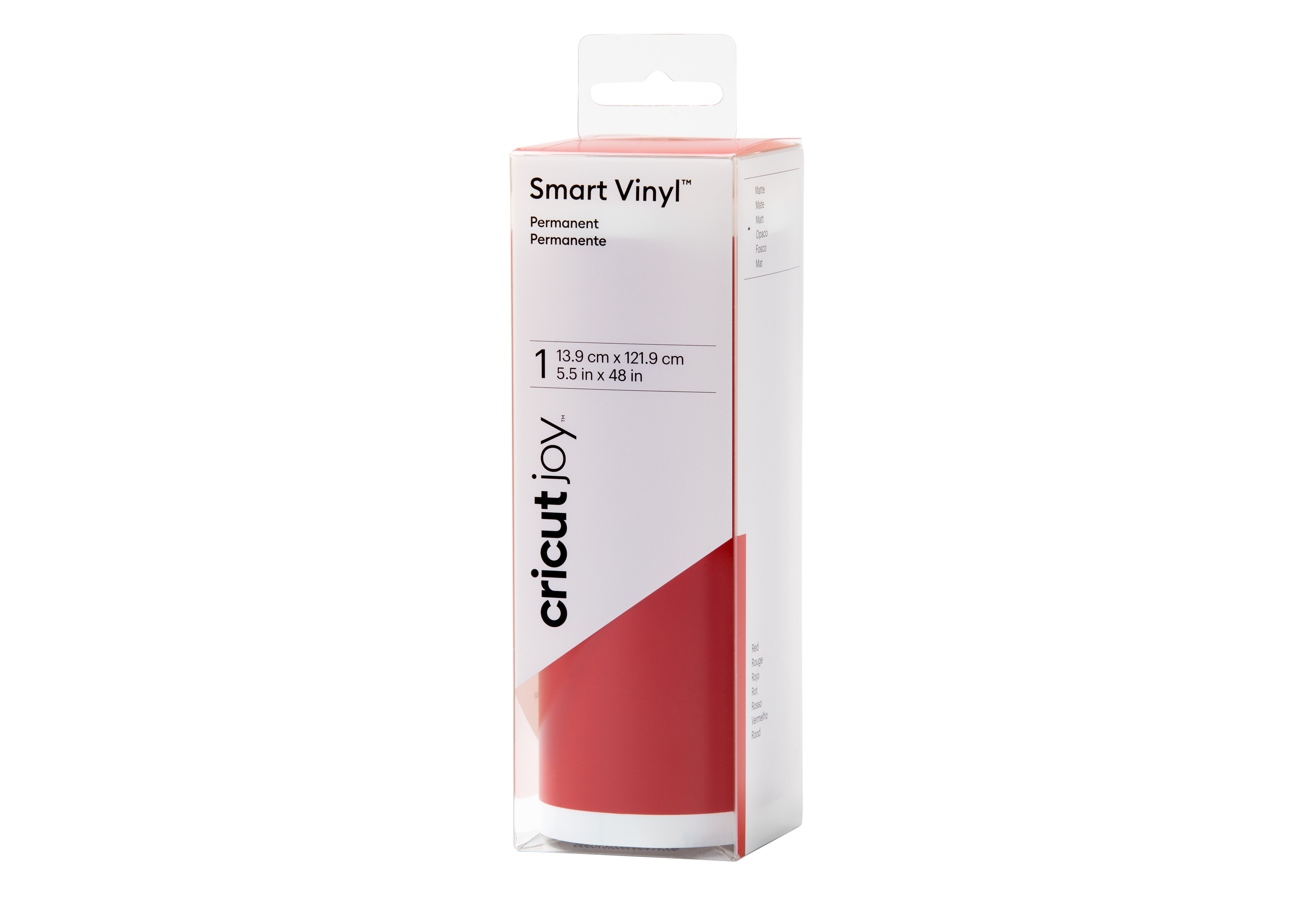 Cricut Smart Vinyl Permanent Joy 14x122cm 1 sheet (Mat Red)