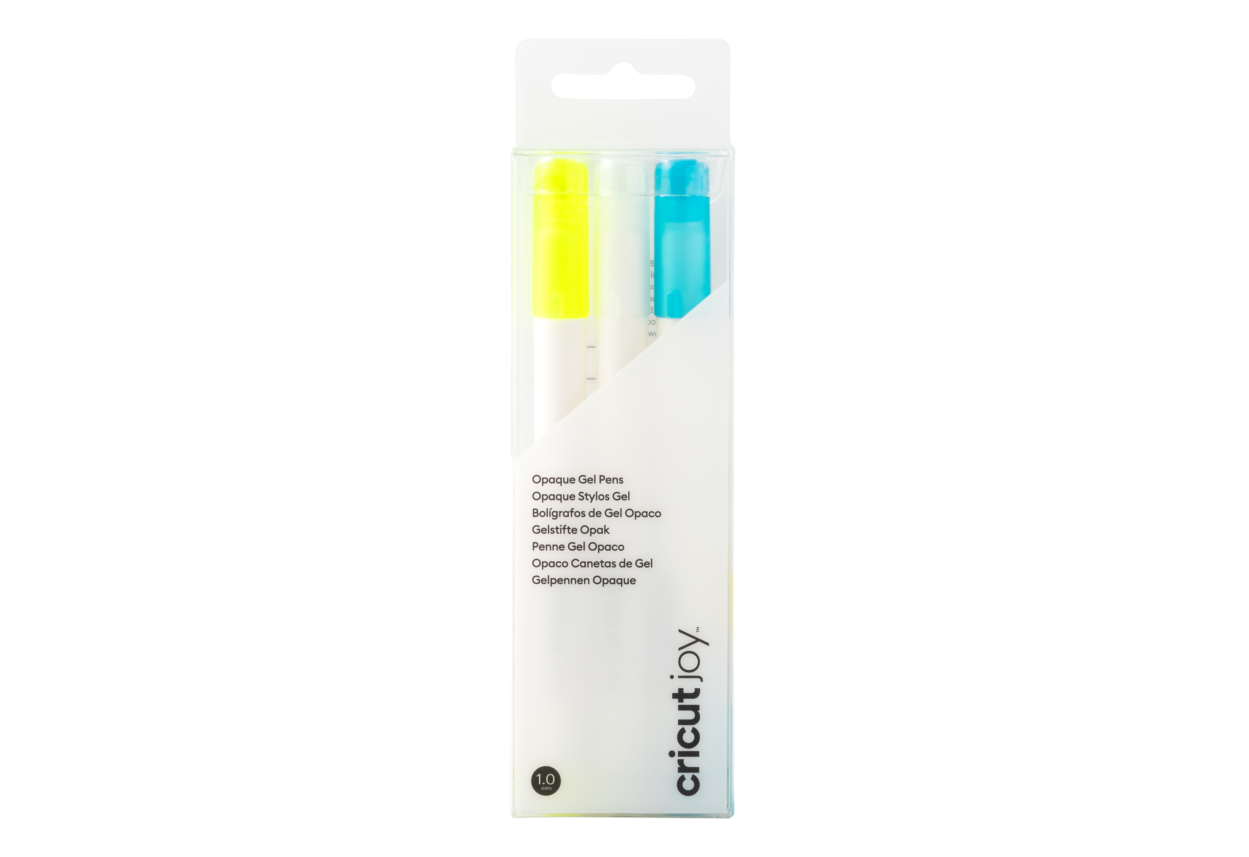 Cricut Joy Opaque Gel pens 3-pack 1,0 (White, Blue, Yellow) Cricut Joy Opaque Gel pens 3-pack 1,0 (White, Blue, Yellow)