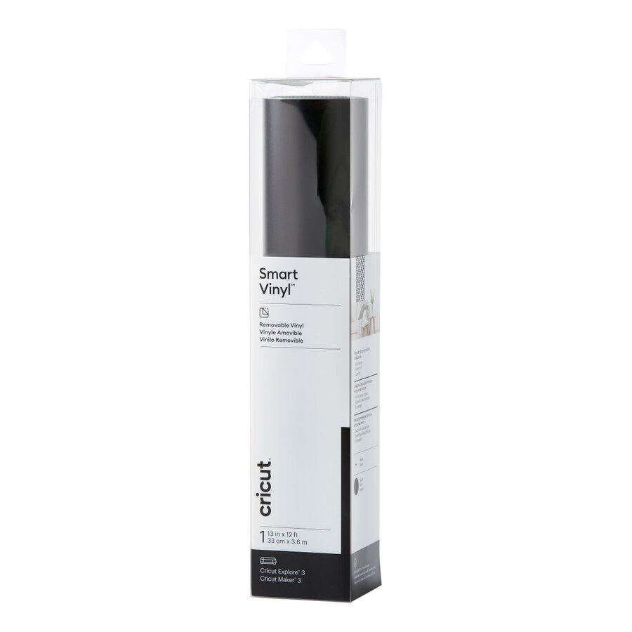 Cricut Smart Vinyl Removable 33x366cm 1 sheet (Black)