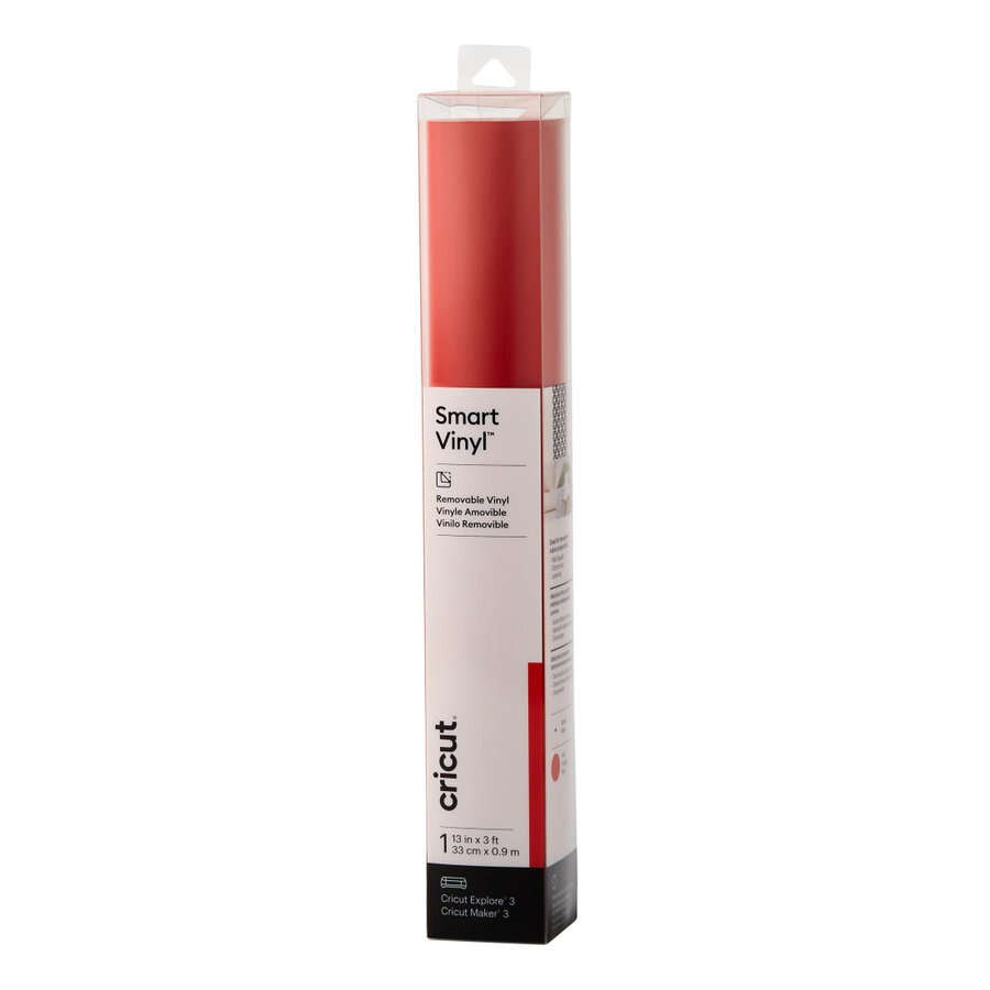 Cricut Smart Vinyl Removable 33x91cm 1 sheet (Red) Cricut Smart Vinyl Removable 33x91cm 1 sheet (Red)